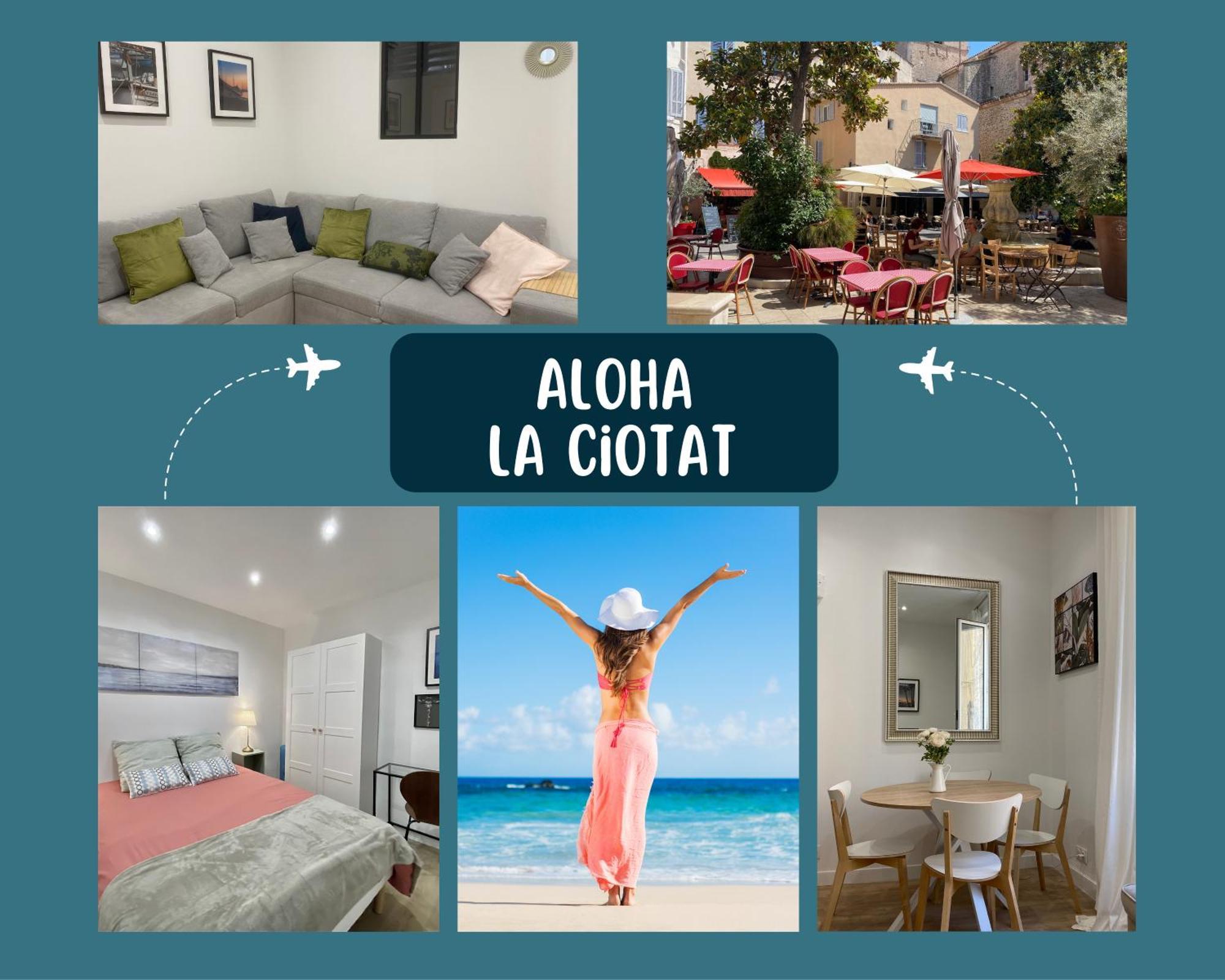Aloha Climatise Parking By Laconciergerie13 * La Ciotat